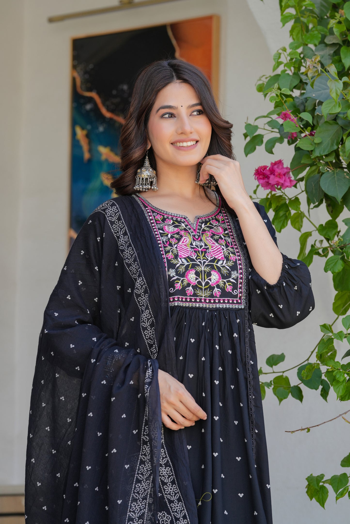 Cotton Dupatta Set