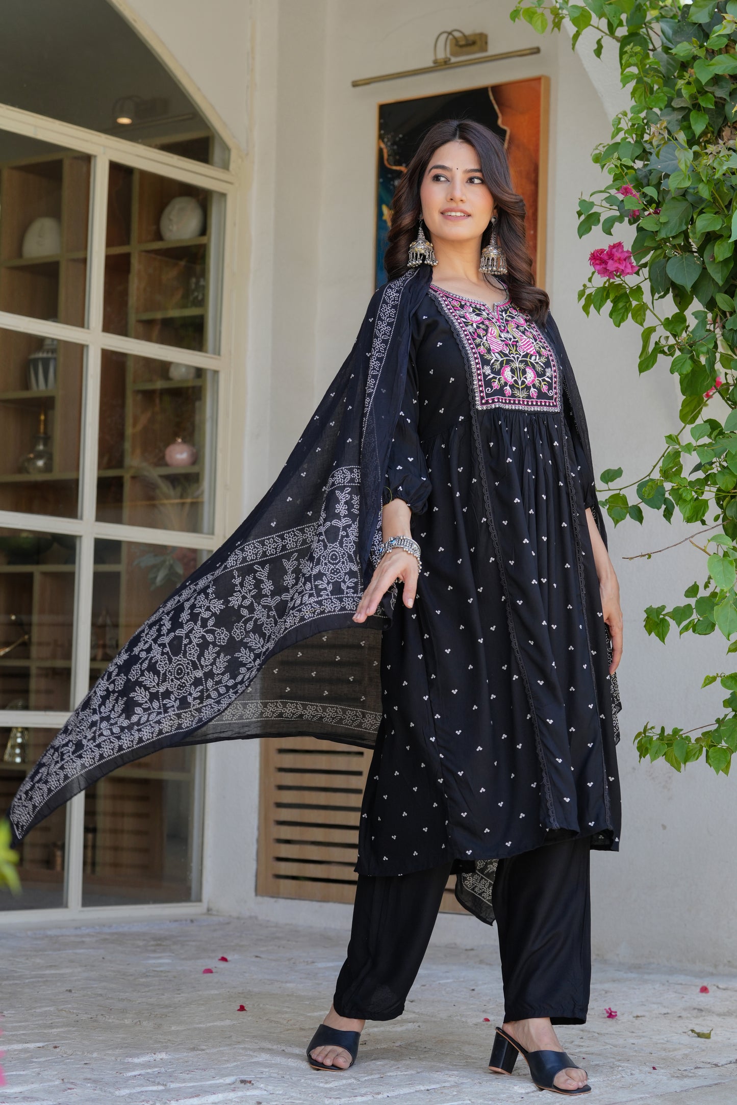 Cotton Dupatta Set