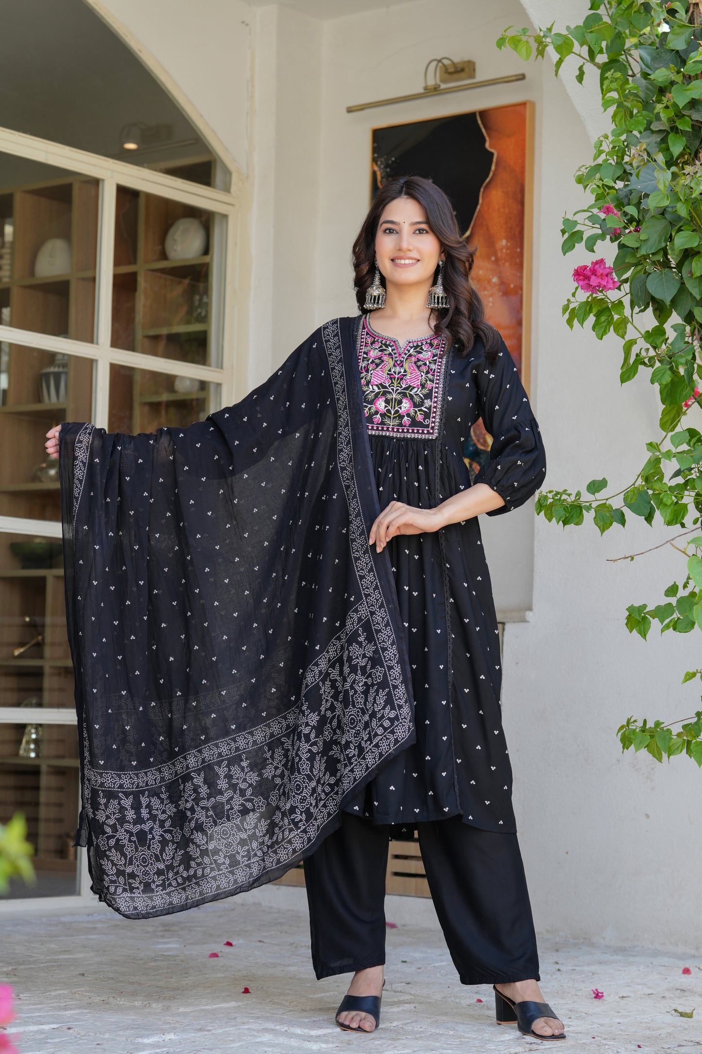 Cotton Dupatta Set