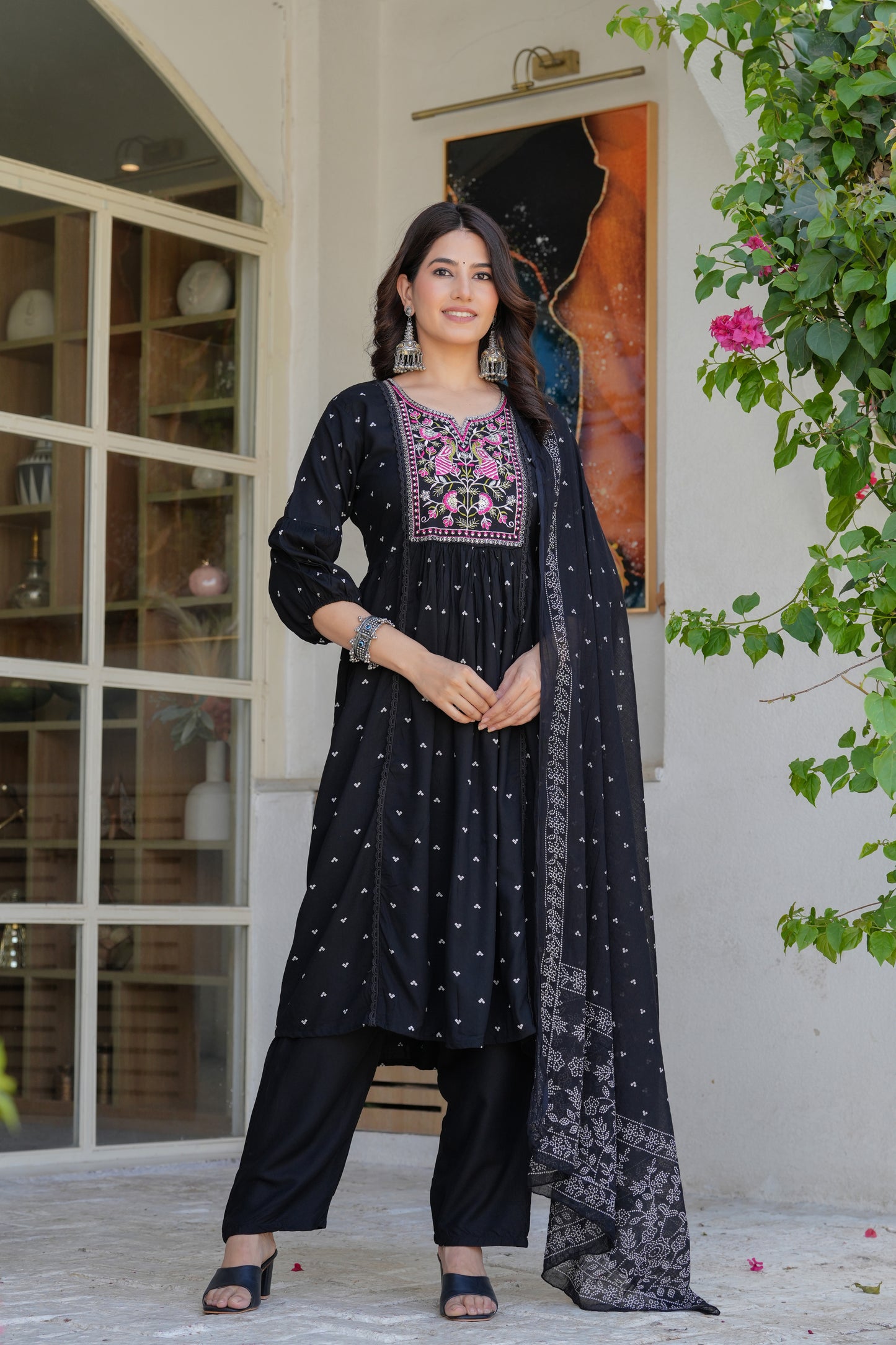 Cotton Dupatta Set