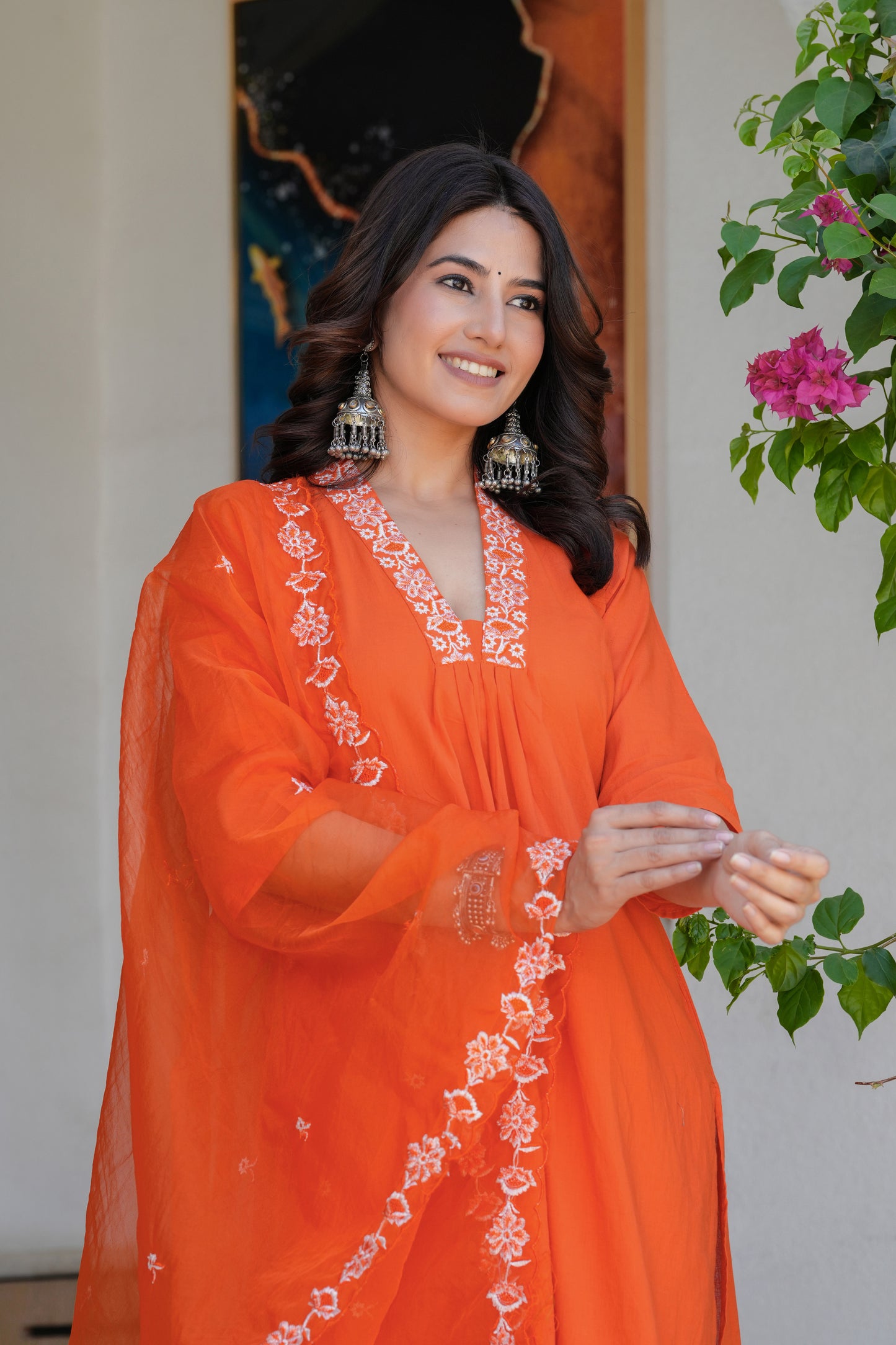 Cotton Dupatta Set