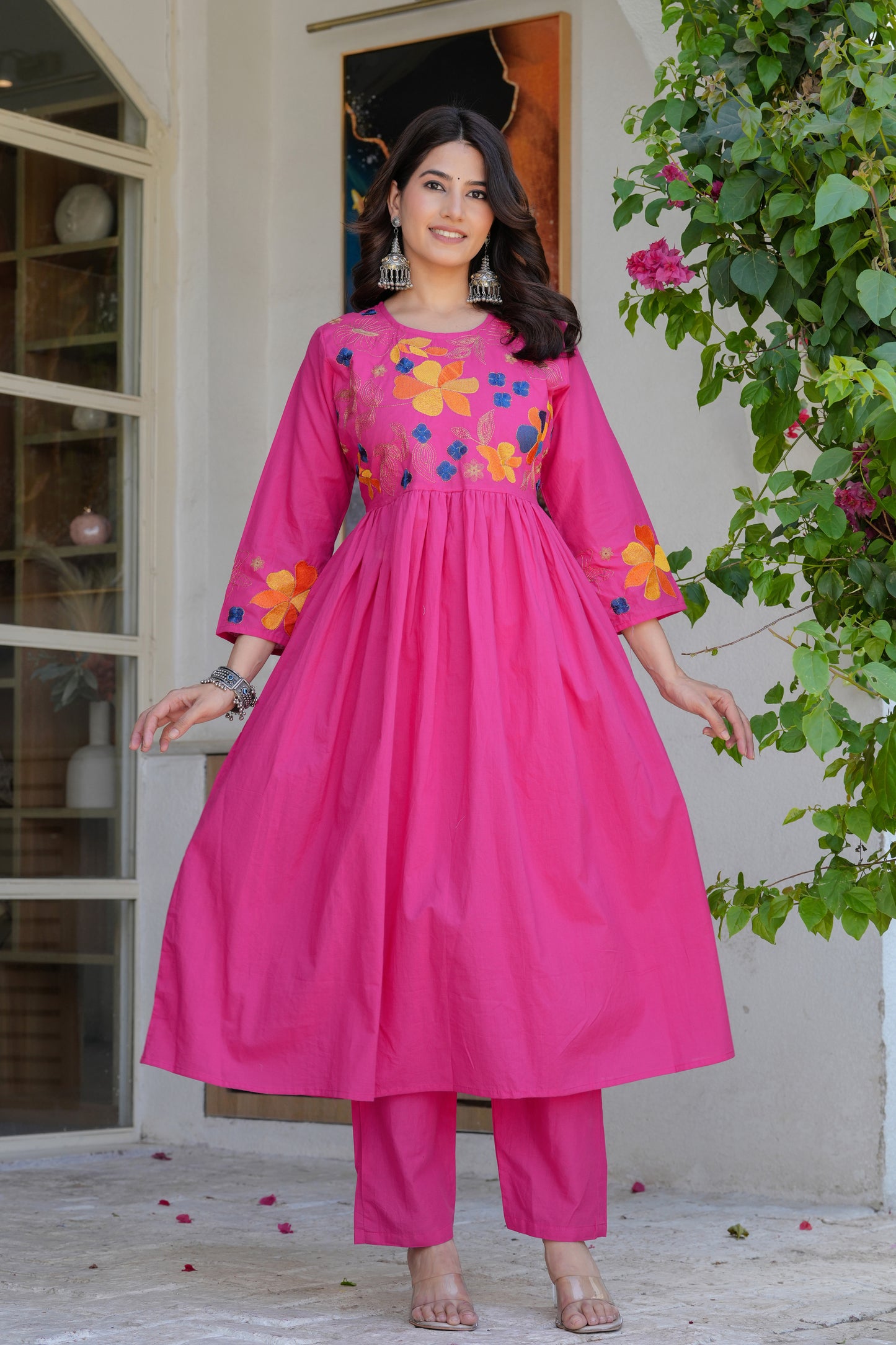 Cotton Dupatta Set