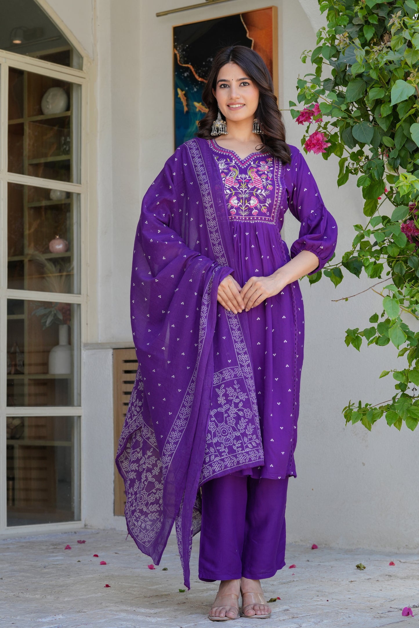 Cotton Dupatta Set