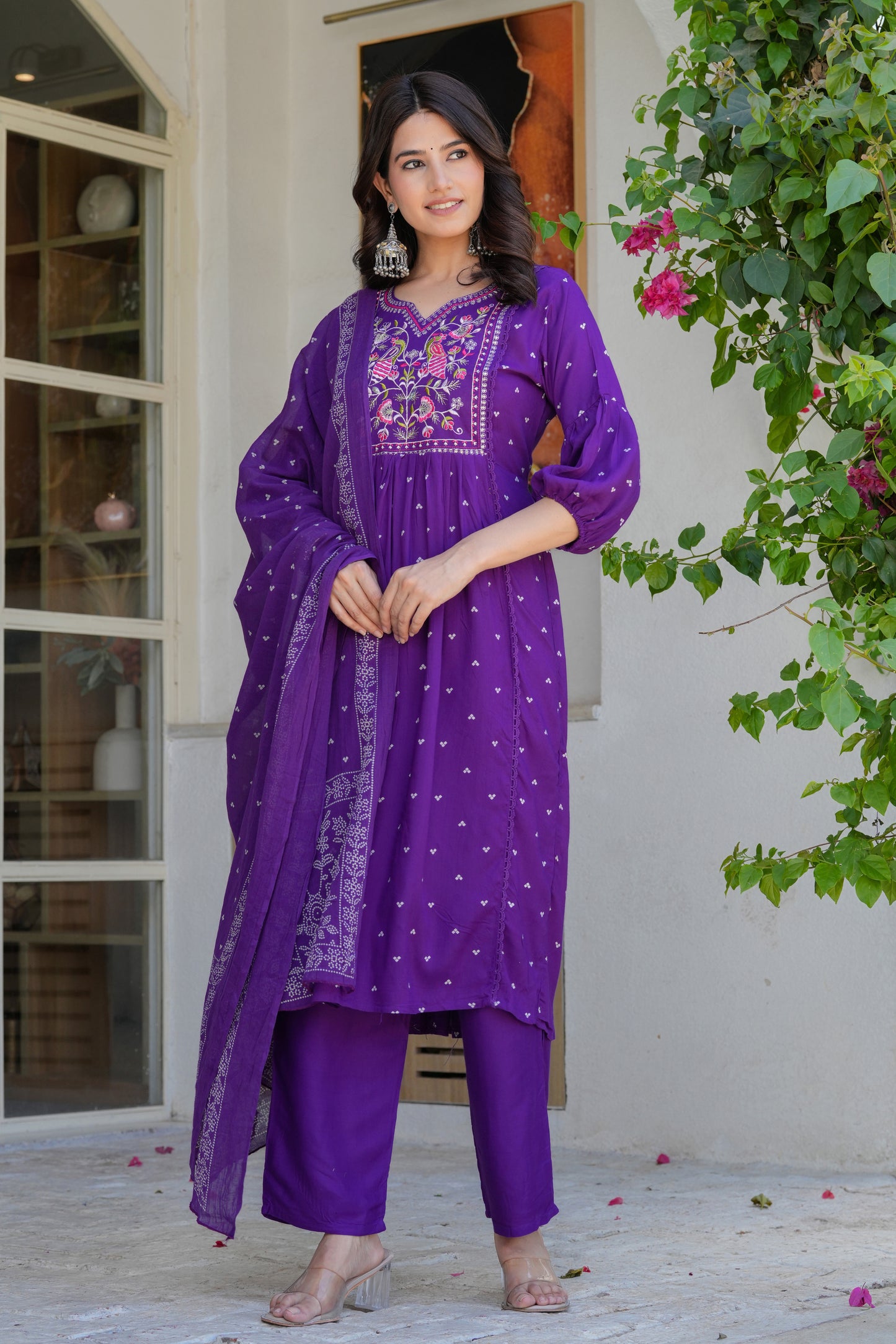 Cotton Dupatta Set