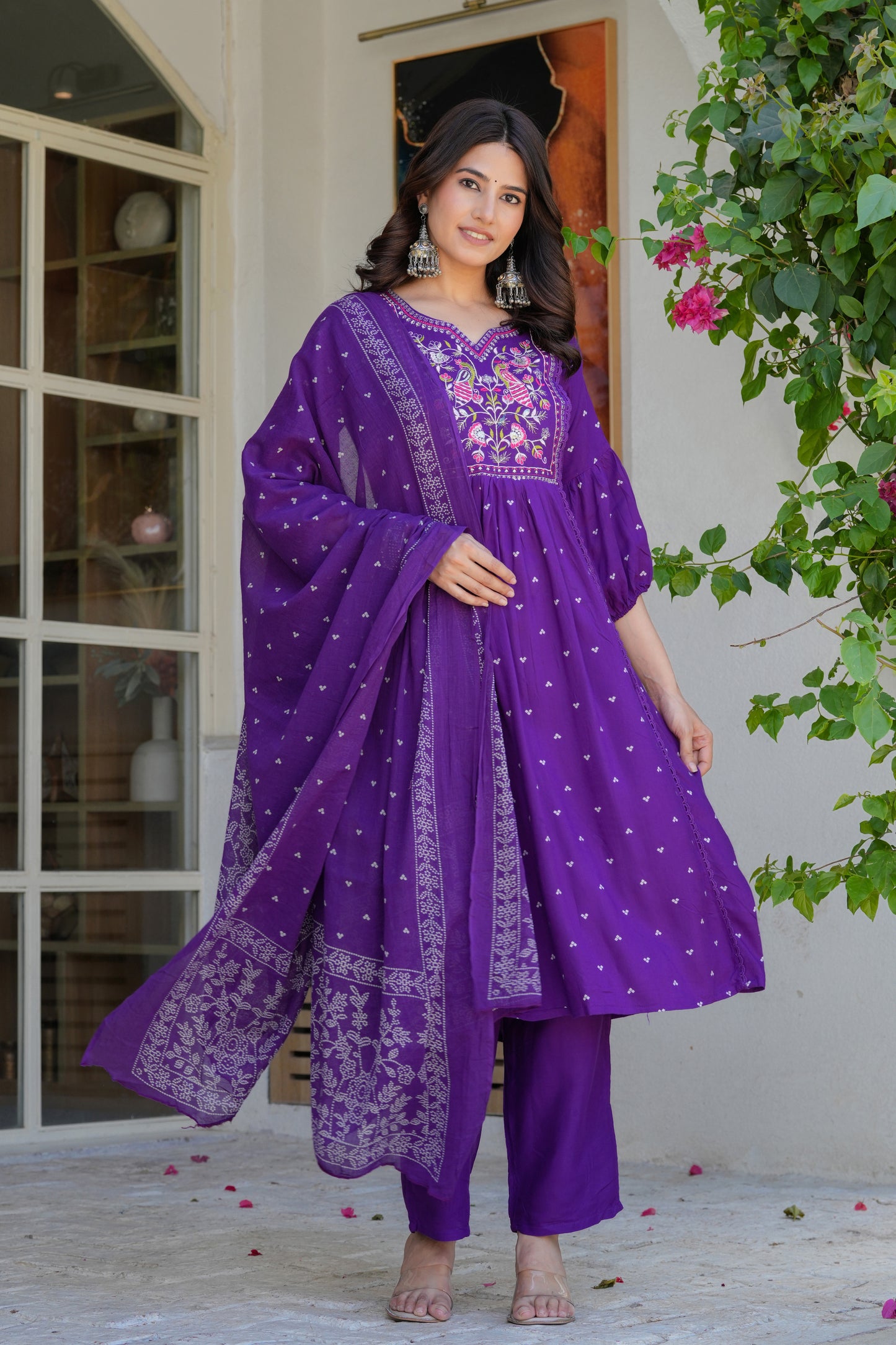 Cotton Dupatta Set