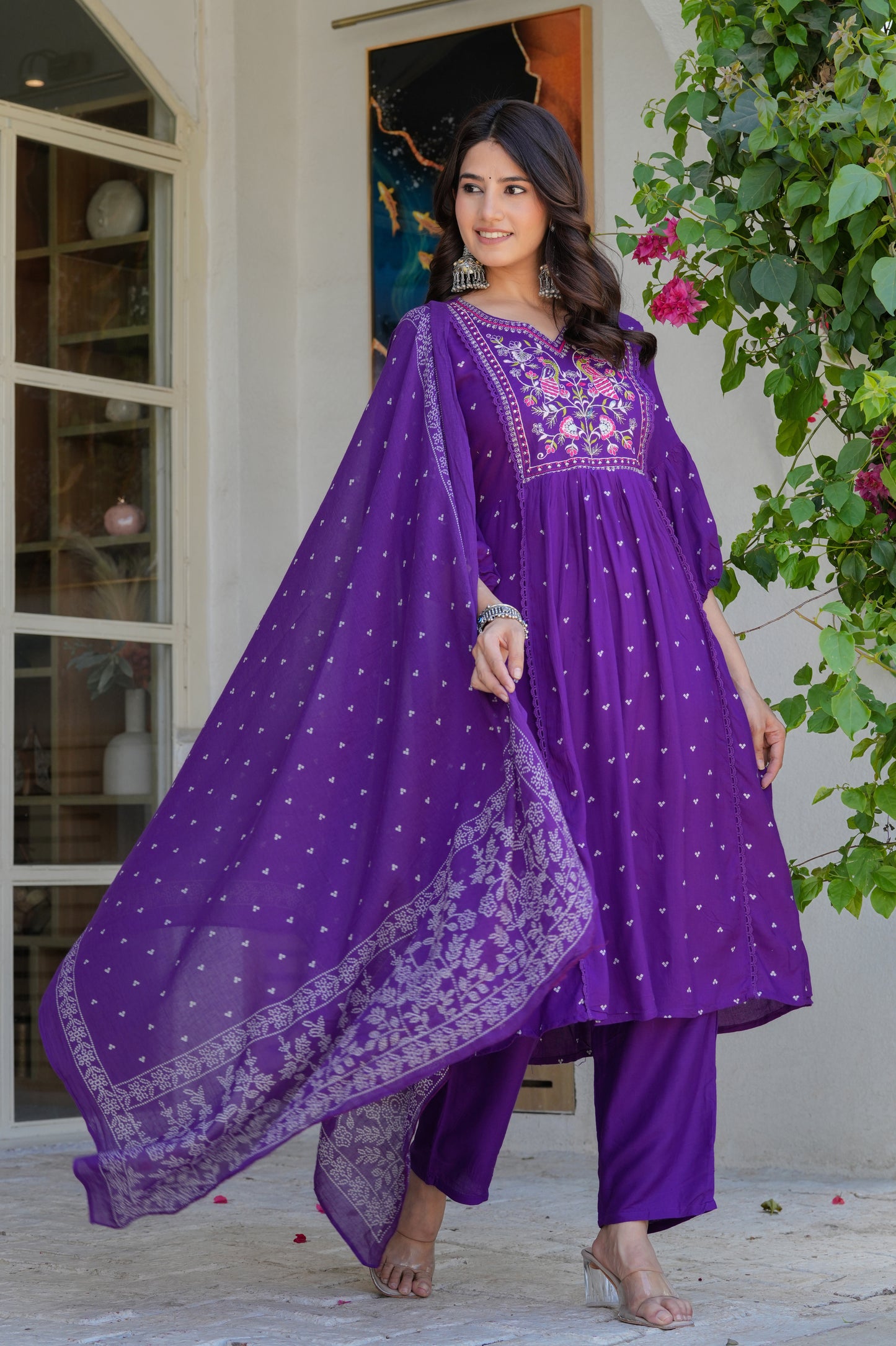 Cotton Dupatta Set