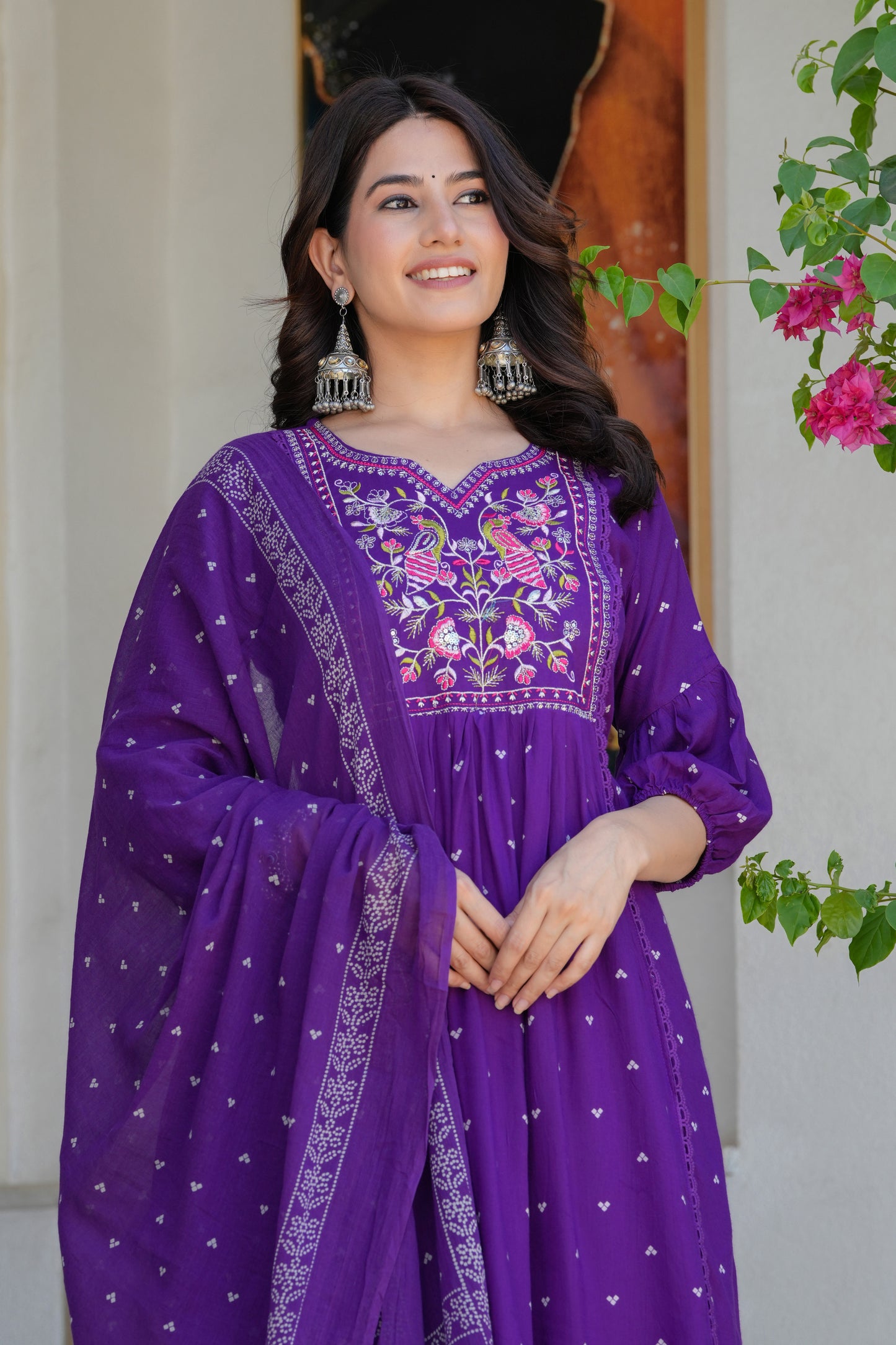 Cotton Dupatta Set