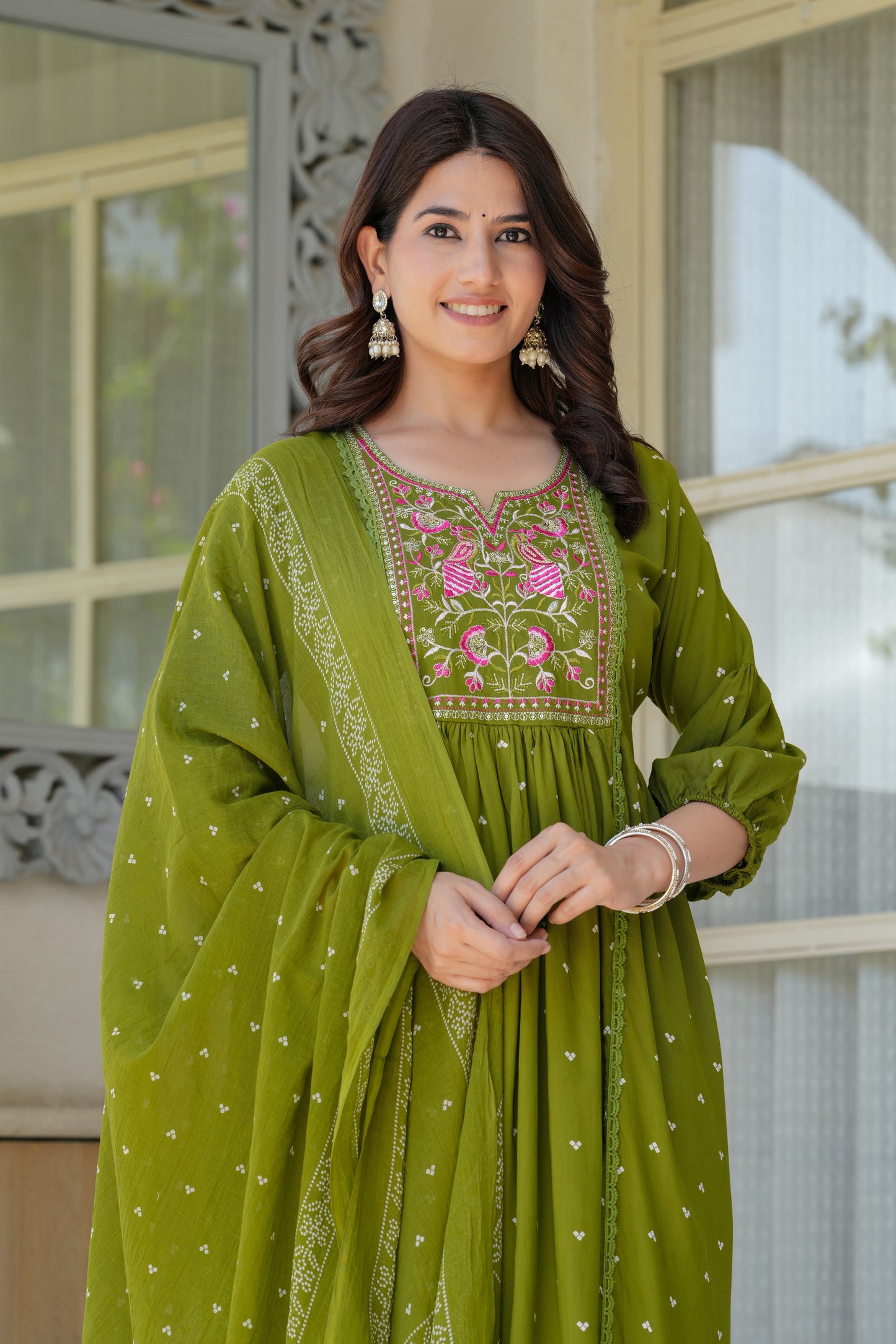 Cotton Dupatta Set