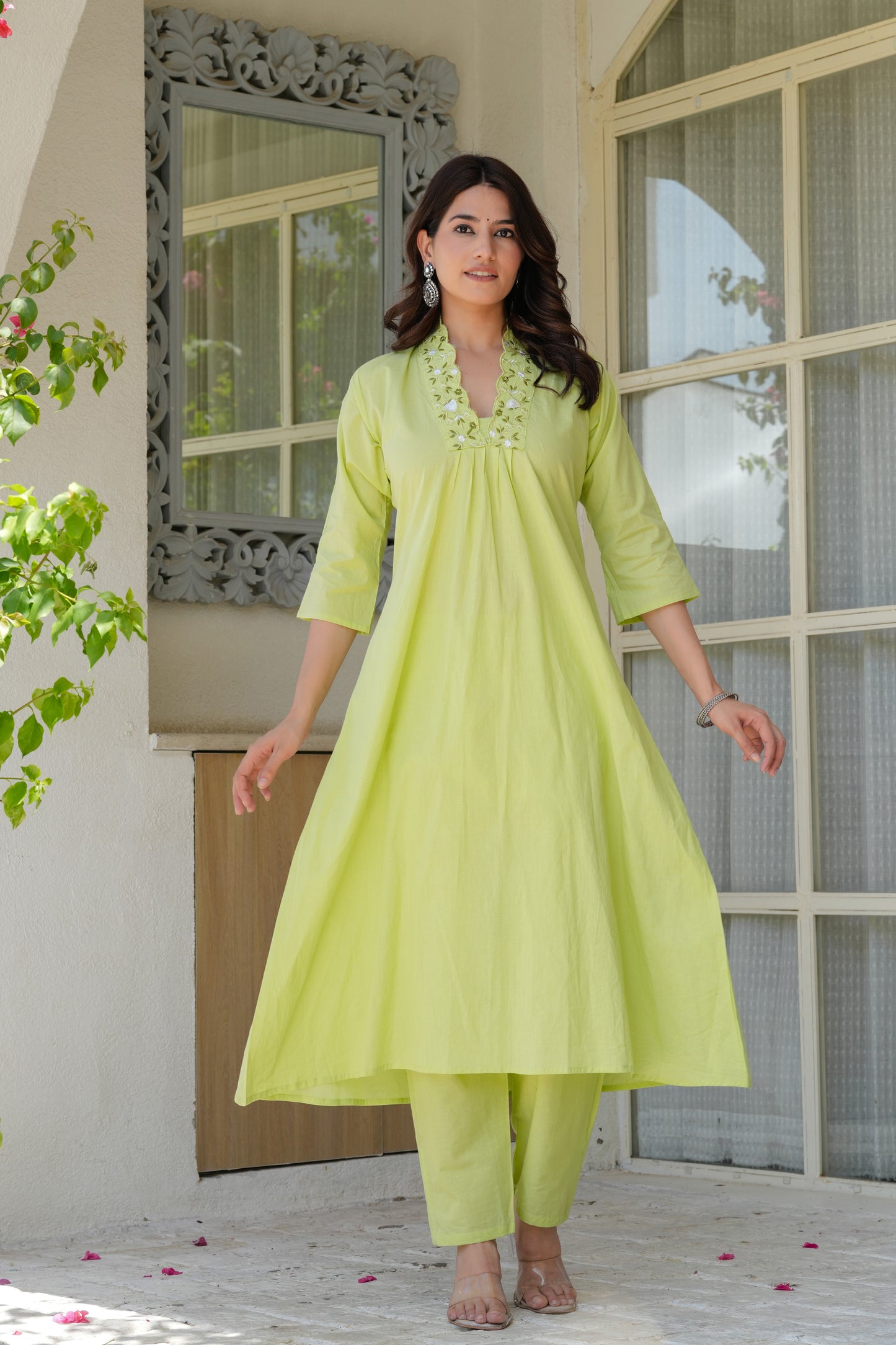 Cotton Dupatta Set