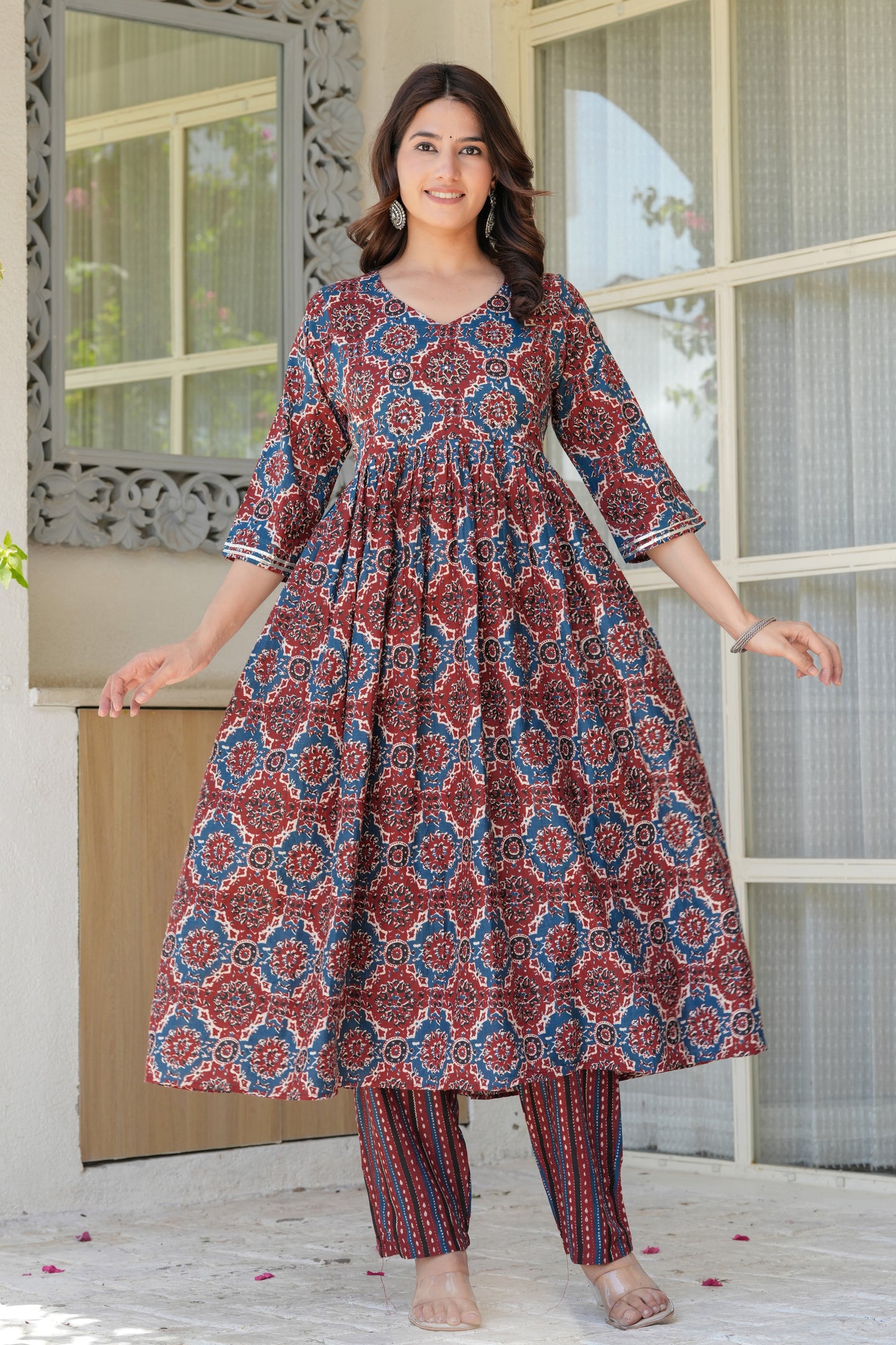 Cotton Dupatta Set