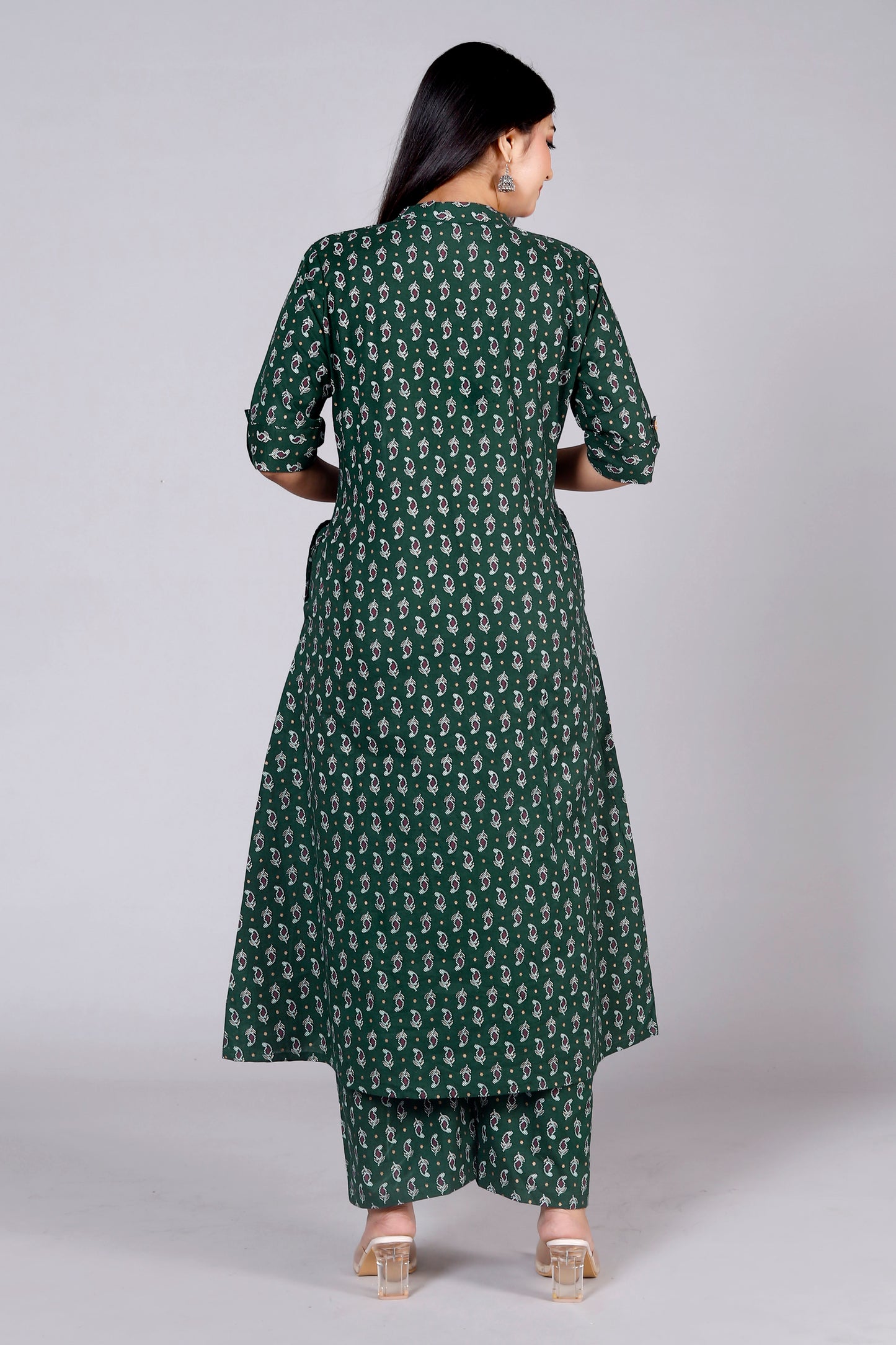 Printed Kurta Palazzo Set