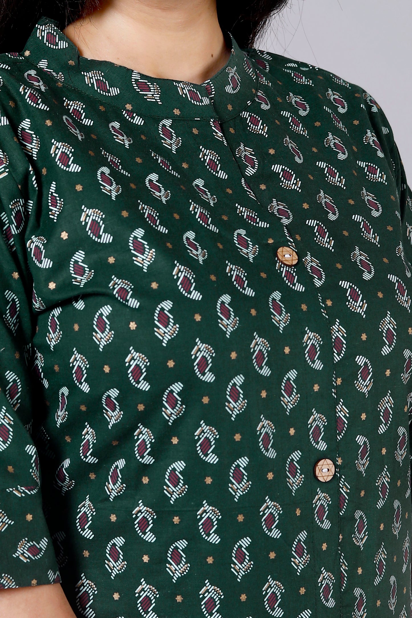 Printed Kurta Palazzo Set