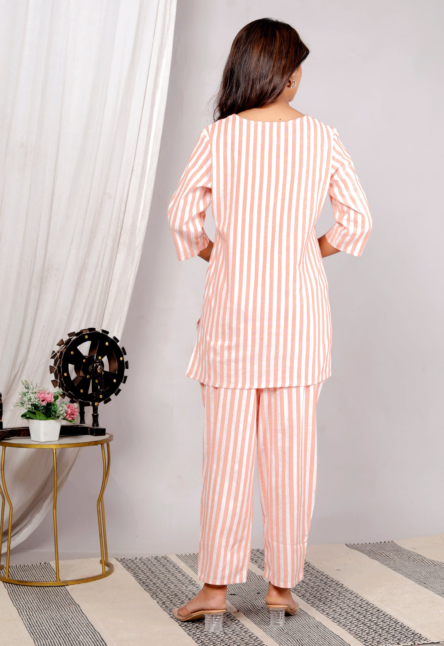 Orange Strip Cord Set