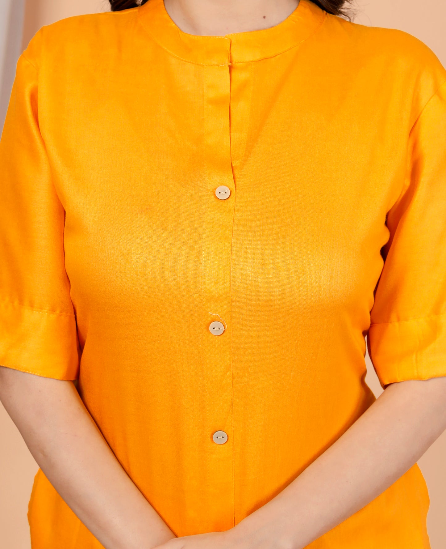 Plain Kurta Palazzo Set