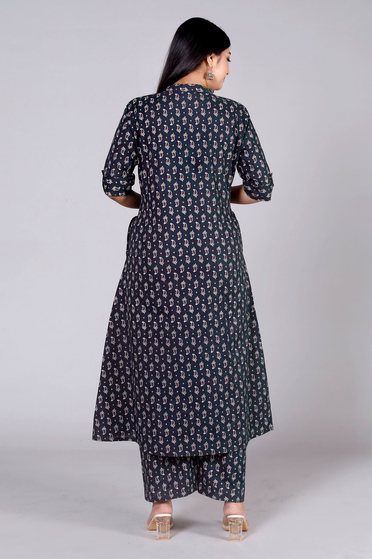 Printed Kurta Palazzo Set