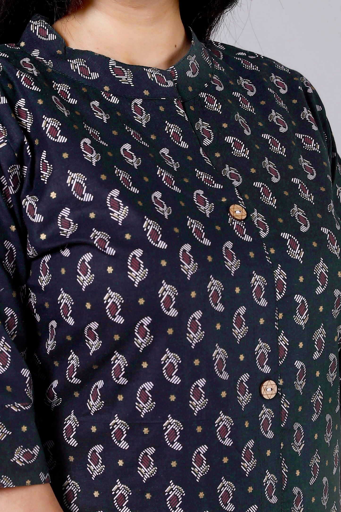 Printed Kurta Palazzo Set