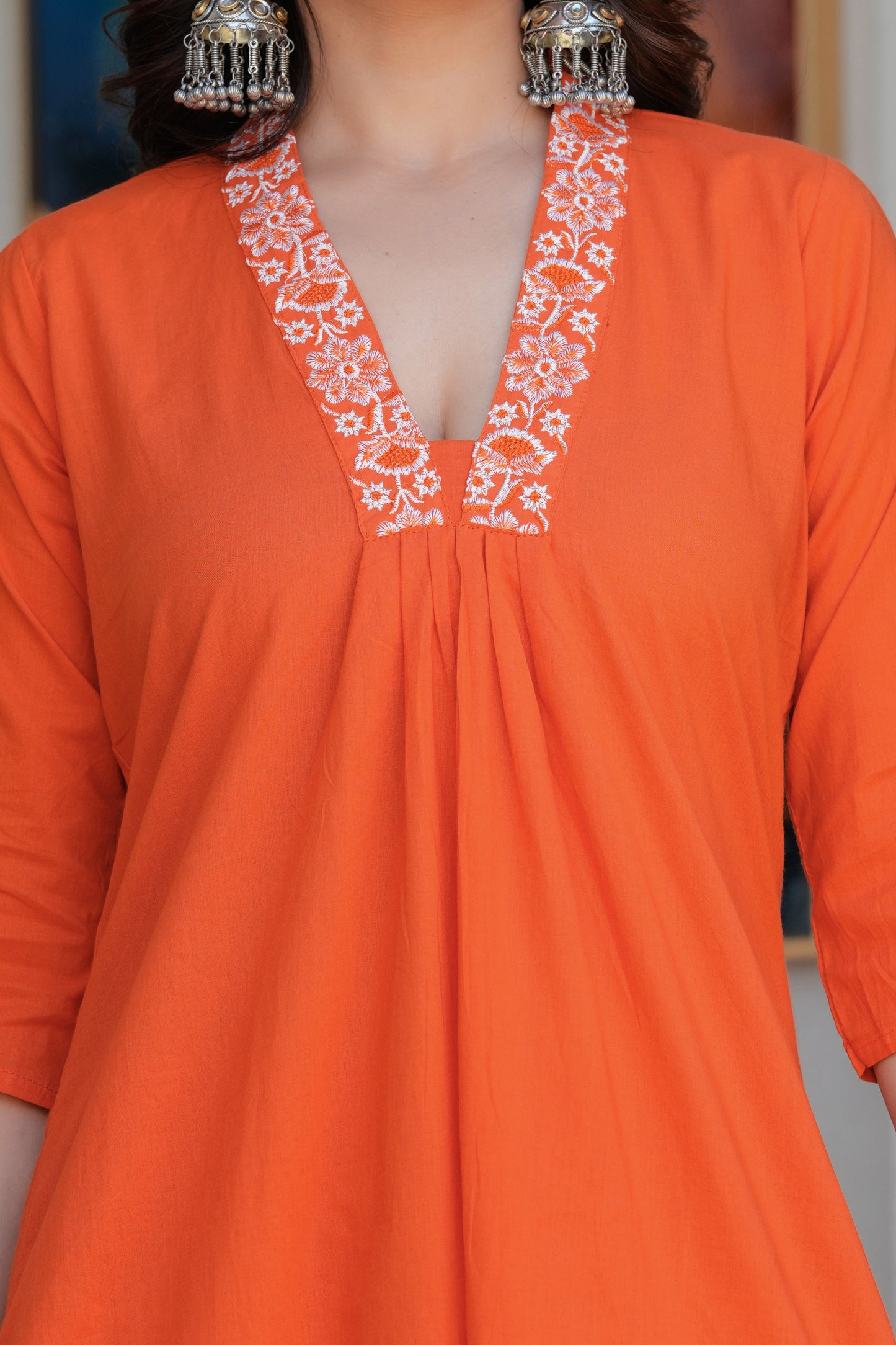 Cotton Dupatta Set