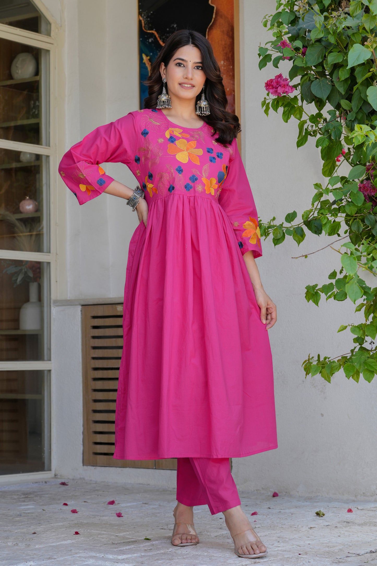 Cotton Dupatta Set