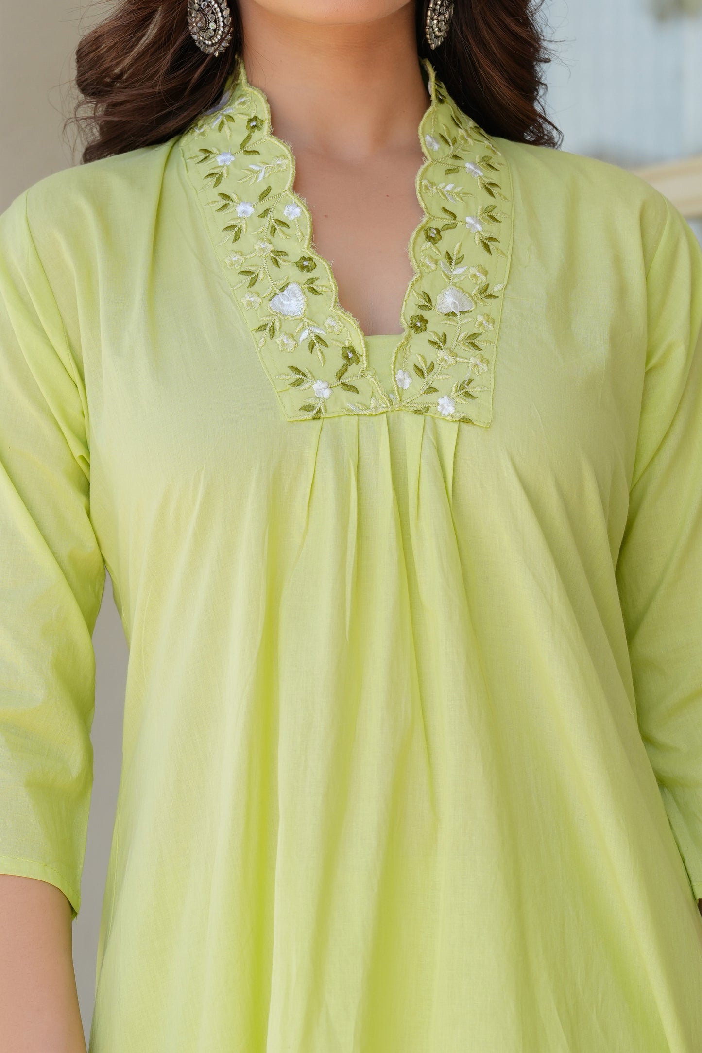 Cotton Dupatta Set