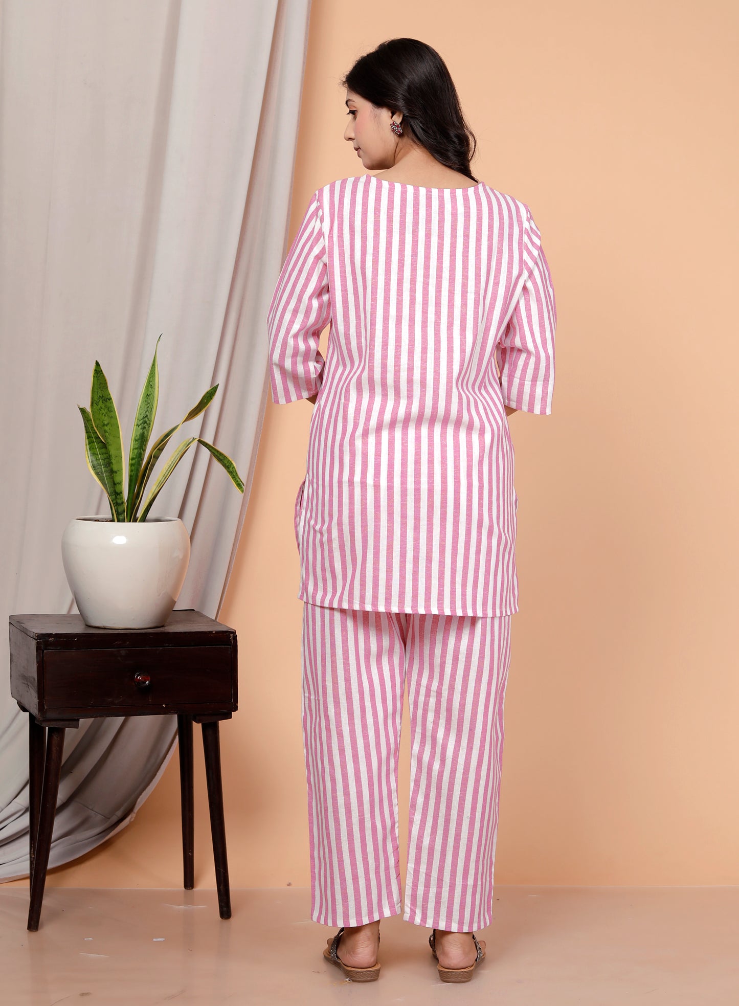 Pink Strip Cord Set